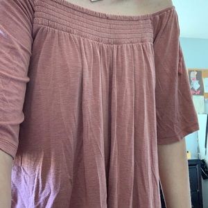 American eagle off the shoulder top